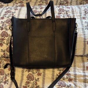 Portland Leather East West Lola AP Shadow Black